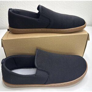 Feelgrounds Drop Knit Unisex Slip On Shoe Size 42 Men's 9 Women's 11 Black Gum